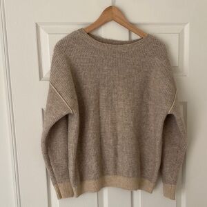 Studio C Beige Knit Sweater
